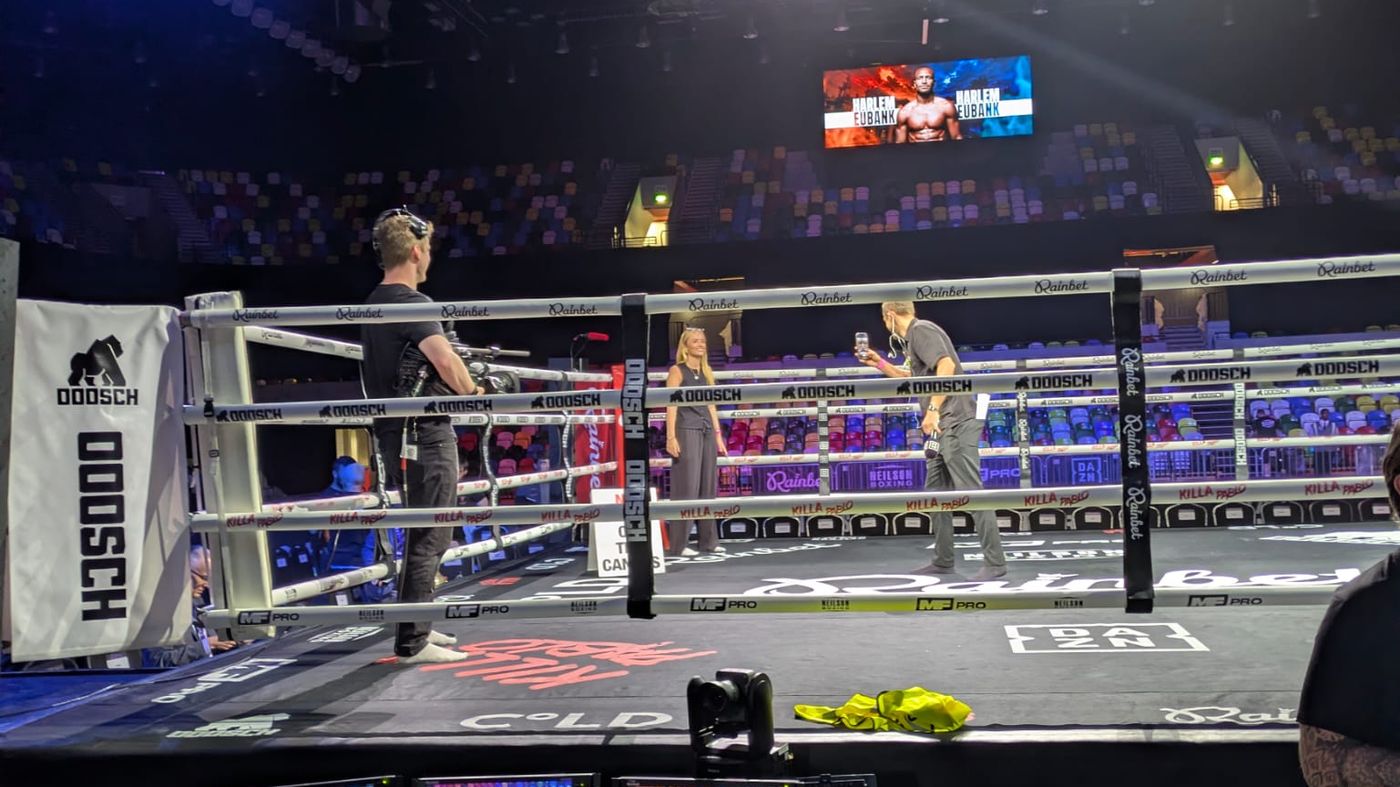 Ringside at the Copper Box for Eubank v Papot